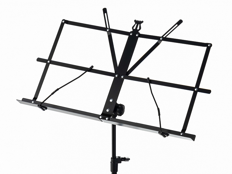 Фото Пюпитр Fleet FLT-MS1bk, черный, складной, с чехлом