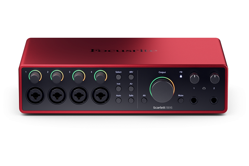Фото Звуковая карта FOCUSRITE Scarlett 18i16 4th Gen