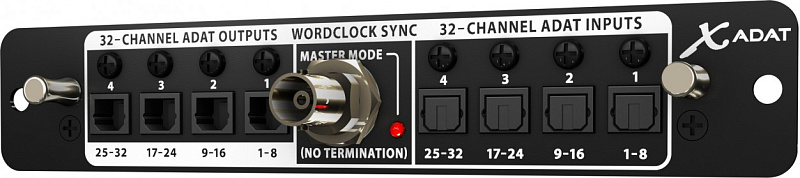 Фото Behringer X-ADAT 32 канала ADAT на 8 оптоволоконных разъемах TOSLINK