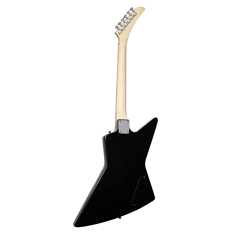 Фото Электрогитара ROCKET E-410 BK Left леворукая, тип корпуса - Explorer