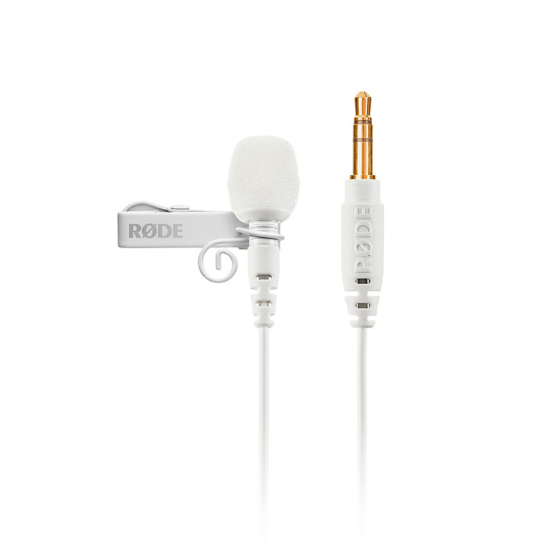Фото Петличный микрофон RODE Lavalier GO White