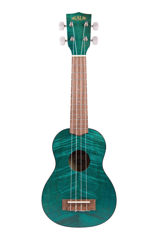 Фото KALA KA-SEMB Kala Soprano Exotic Mahogany Blue Ukulele