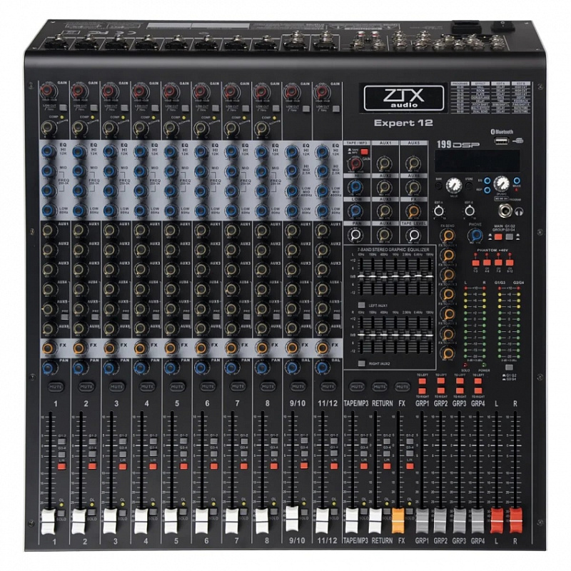 Фото Микшерный пульт ZTX audio Expert 12
