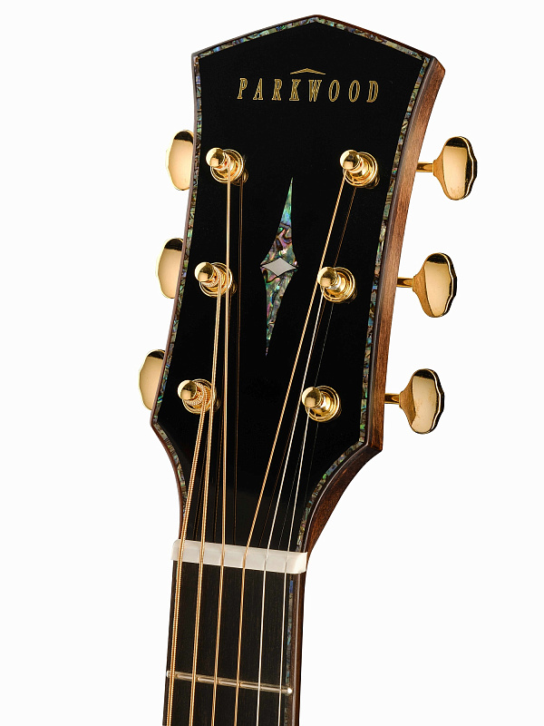 Фото Электро-акустическая гитара, цвет натуральный Parkwood P880-NAT