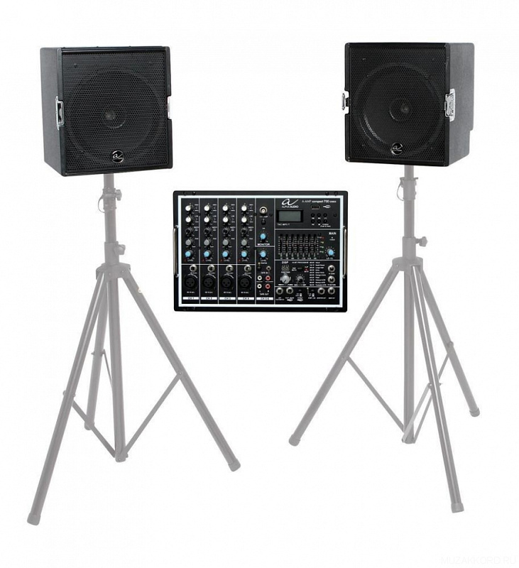 Фото Звукоусилительный комплект ALPHA AUDIO A-Amp Compact 700 Coax