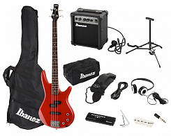Набор начинающего бас-гитариста IBANEZ IJSR190U BASS JUMPSTART RED