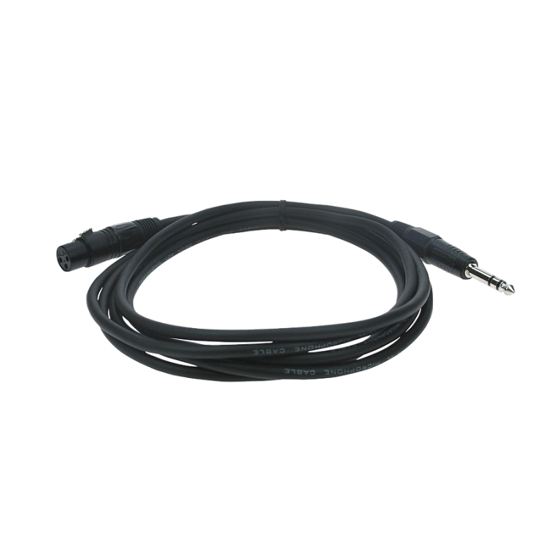 Фото Reloop Cable XLR M / 6.3 mm stereo jack 6.0 m Готовый кабель