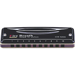 Губная гармошка Fire Breath Suzuki MR-500