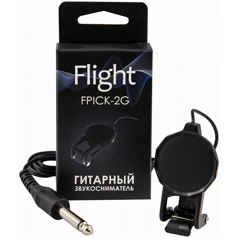 Фото Пьезозвукосниматель для акустической гитары FLIGHT FPICK 2G