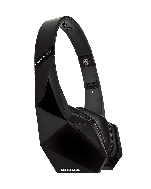 Фото Дизайнерские накладные наушники Monster Diesel Vektr MH DESL ON CT WW