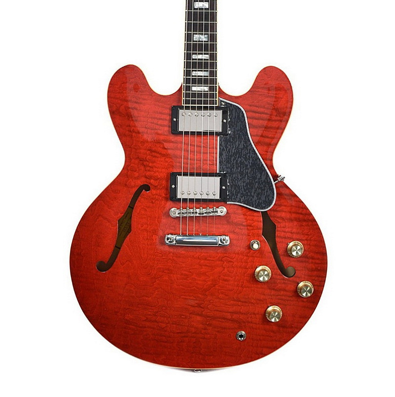 Фото GIBSON 2018 MEMPHIS ES-335 FIGURED ANTIQUE SIXTIES CHERRY