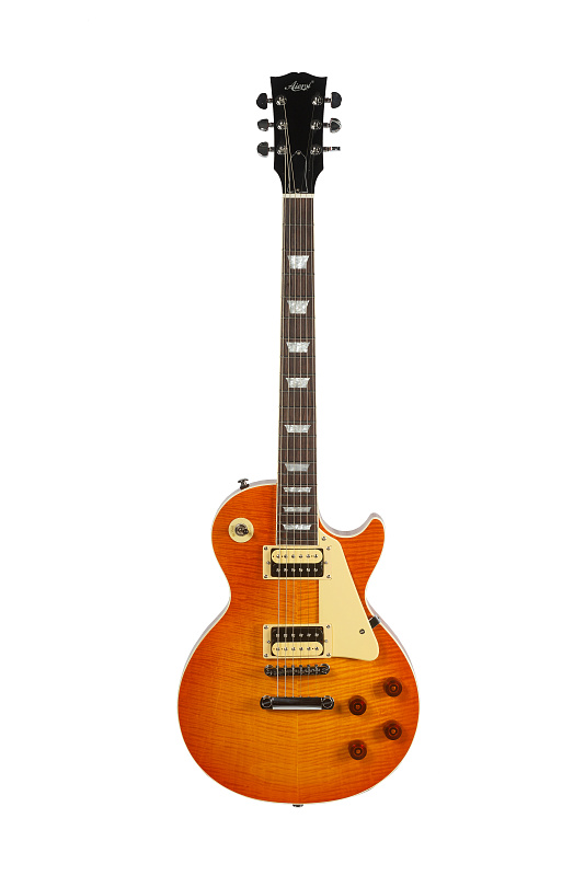 Фото Электрогитара AIERSI LP-24 Sweet Honey Burst