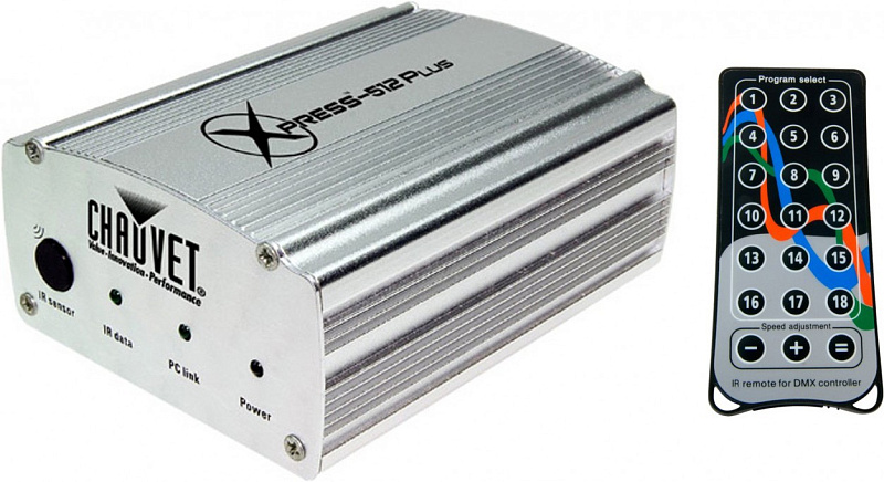 Фото CHAUVET Xpress 512 Plus Программное обеспечение и USB-DMX-интерфейс