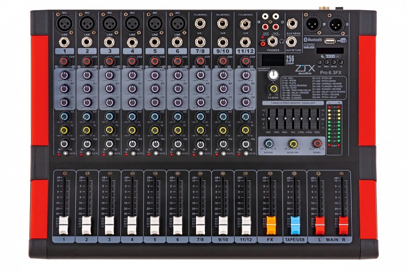 Фото Микшерный пульт ZTX audio Pro 6.3Fx