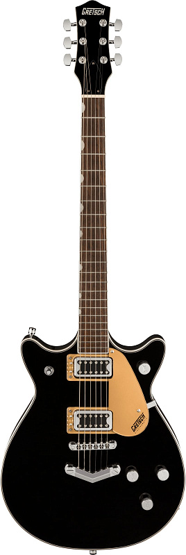 Фото Электрогитара GRETSCH G5222 Electromatic Double Jet BT LRL Black