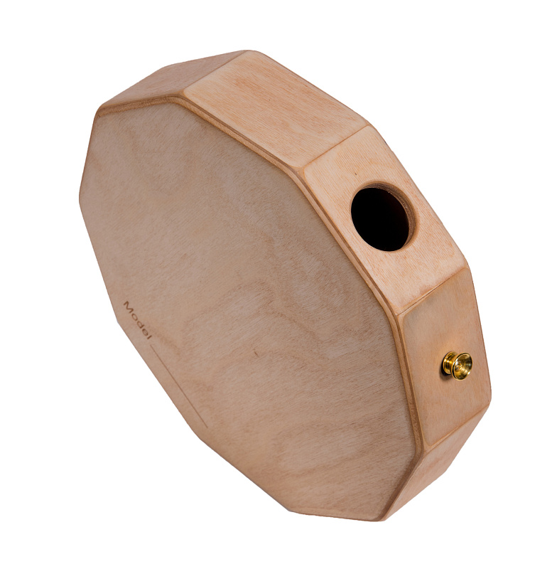 Фото SW-02-Doff Кахон, тапа шпон красного дерева, Doff