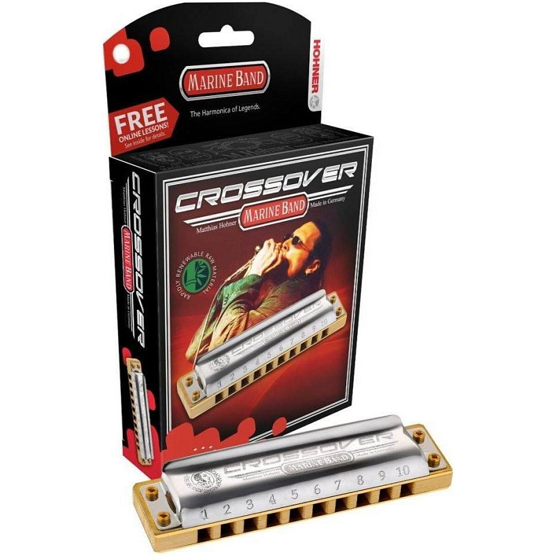 Фото HOHNER Marine Band Crossover A - Губная гармоника диатоническая Хонер