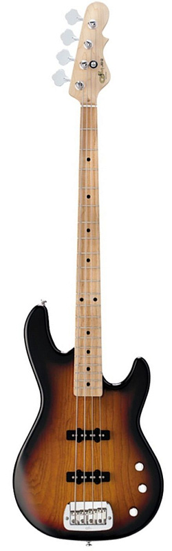 Фото Бас-гитара G&L Tribute JB-2 3-Tone Sunburst MP Ash/Poplar