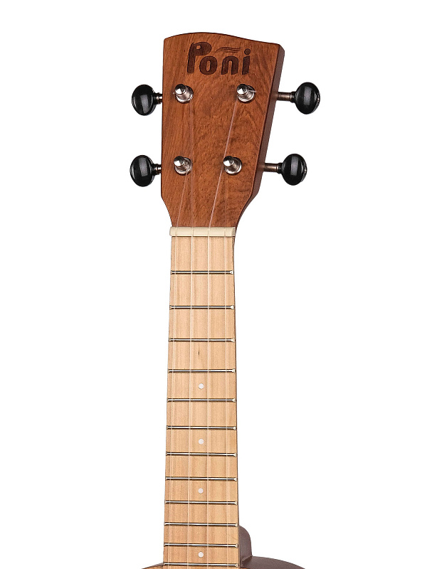 Фото USL-BR Укулеле сопрано, цвет коричневый, Poni