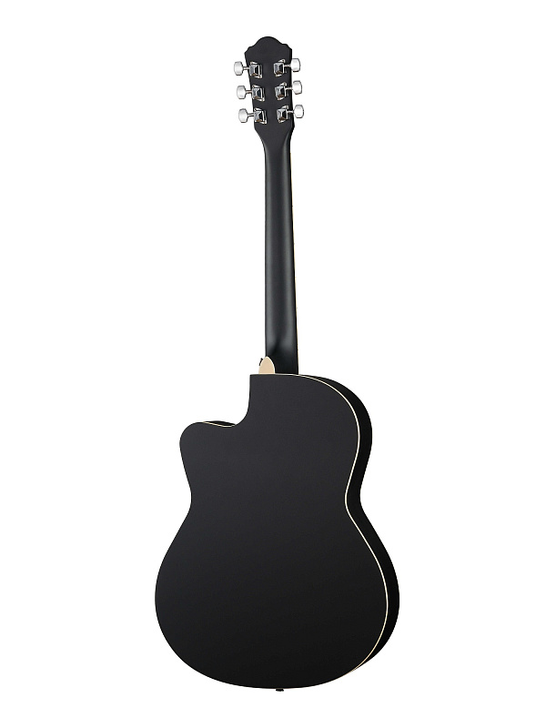 Фото HS-3911-BK Акустическая гитара, с вырезом, черная, Naranda