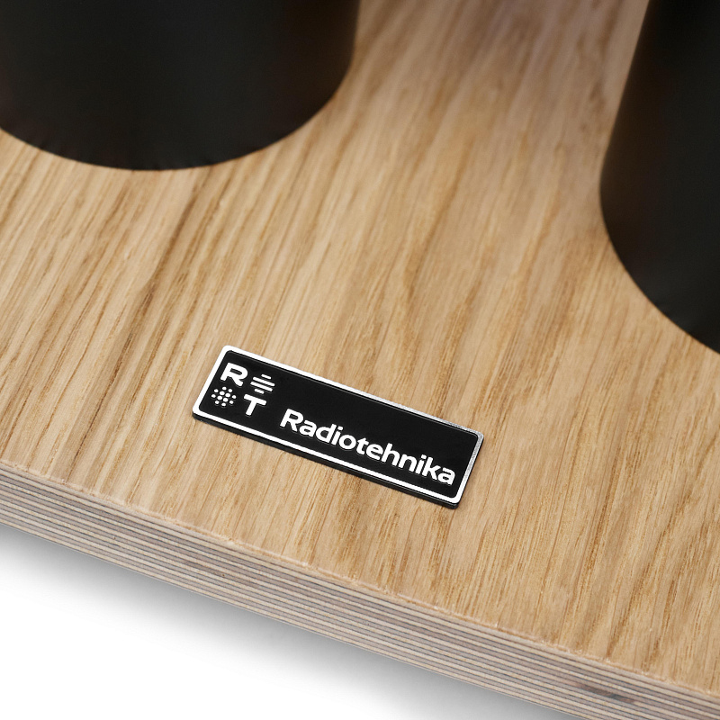 Фото Стойка для акустики Radiotehnika T6B Black/Wood