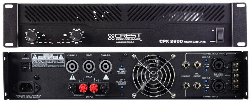 Фото Усилитель мощности Crest Audio CPX 2600