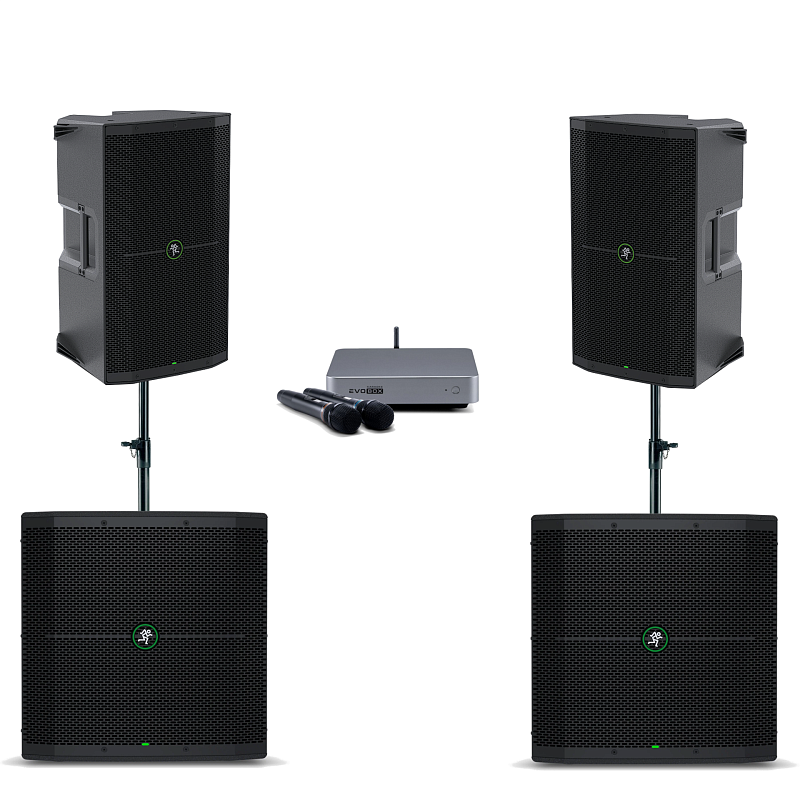 Фото Комплект караоке EVO Thump 212XT Dual SUB Classic