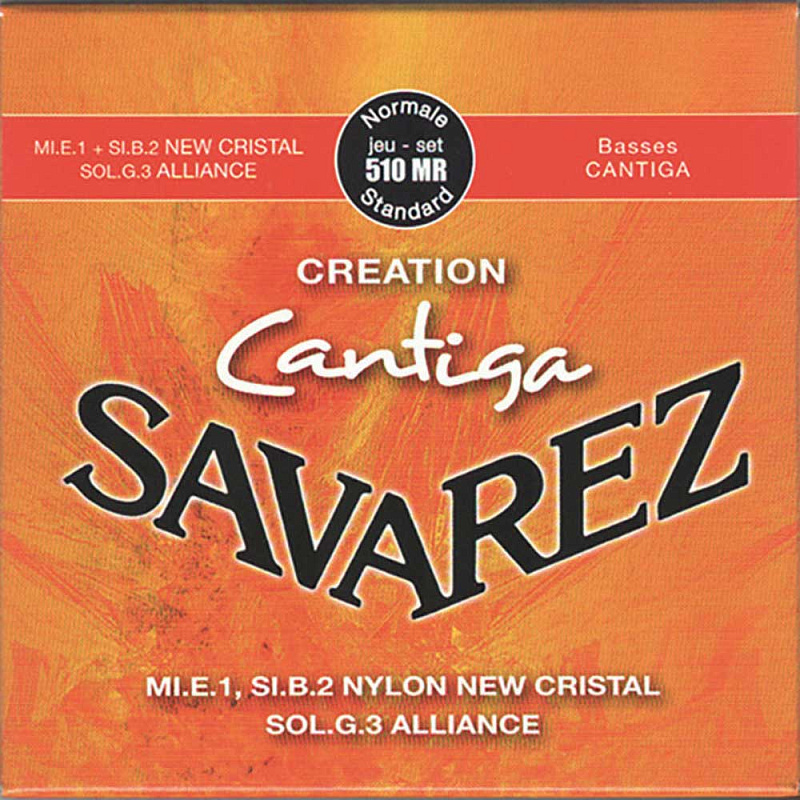 Фото Струны для классической гитары SAVAREZ CREATION CANTIGA 510 MR (29-33-33-30-34-43)