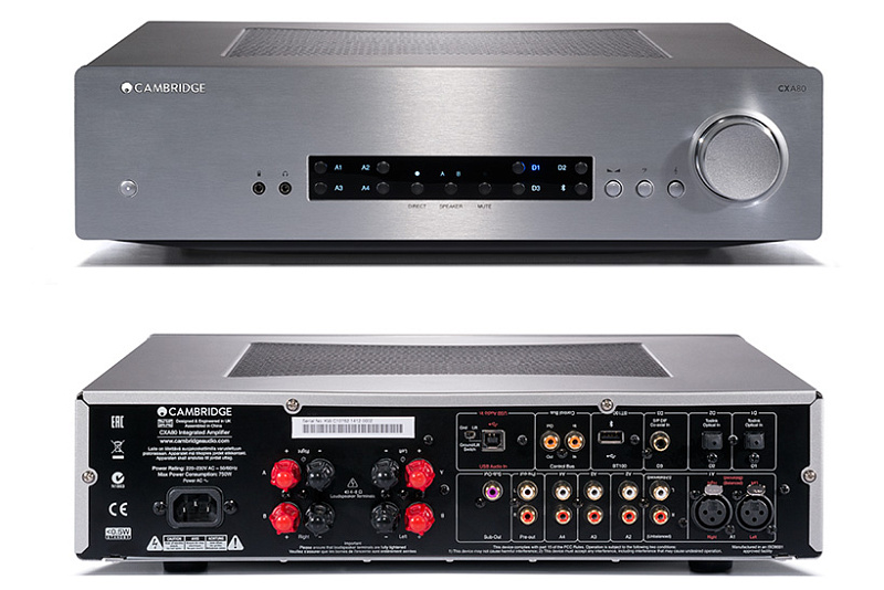 Фото Интегральный усилитель Cambridge CXA 80 Silver