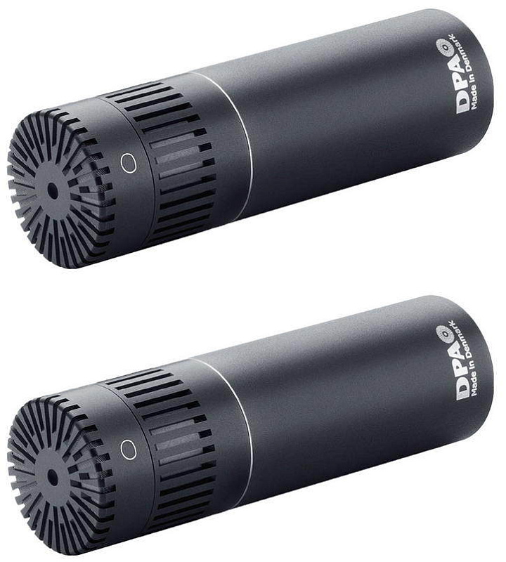 Фото Подобранная стереопара компактных микрофонов DPA ST4015C 4015С в кейсе