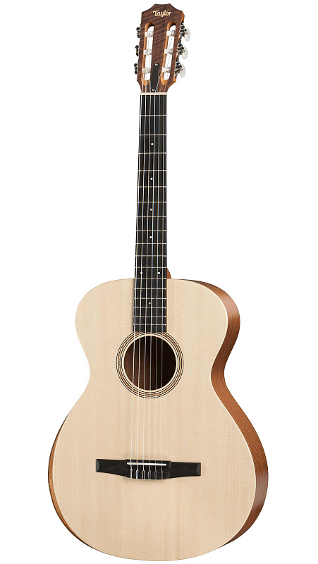 Фото TAYLOR Academy 12-N Academy Series, Layered Sapele, Sitka Spruce Top, Nylon String Grand Concert