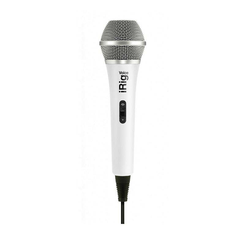 Фото Микрофон IK Multimedia iRig-Voice-White для iOS/Android устройств