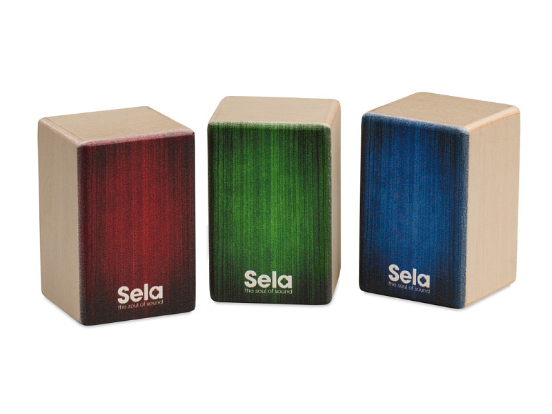 Фото Sela SE-108 Mini Cajon Набор мини шейкеров, 3 шт