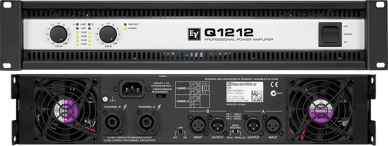 Фото Electro-Voice Q1212 Усилитель мощности
