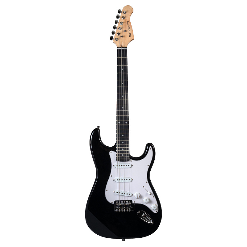 Фото Электрогитара ROCKDALE Stars Plus SSS Black
