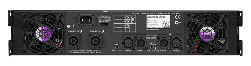 Фото Electro-Voice Q1212 Усилитель мощности